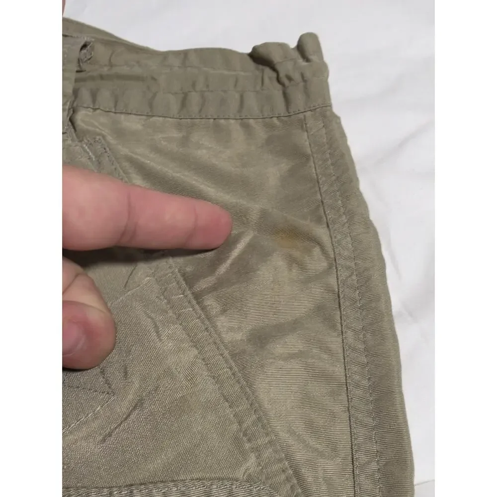 Vtg 90's Raw Blue Dnm 32A Cargo Pants Sand Khaki Y2k Retro Streetwear Roomy
